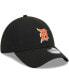 Фото #4 товара Men's Black Detroit Tigers Logo 39THIRTY Flex Hat