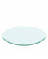 Фото #6 товара 30" Inch Round Tempered Glass Table Top Clear Glass 2/5 Inch Thick Beveled Polished Edge