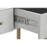 Фото #5 товара Журнальный столик DKD Home Decor Белый с Мультицветным Узором Из Золотого Металла, Манго и Железа 30 x 40 см 90 x 45 x 74 см