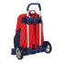 Фото #4 товара Школьный рюкзак с колесиками RFEF Красный Синий (32 x 44 x 16 cm)