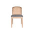 Фото #5 товара Обеденный стул DKD Home Decor Ель полиэстер Темно-серый (46 x 61 x 86 cm)