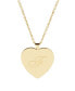 ფოტო #6 პროდუქტის Isabel Initial Heart Gold-Plated Pendant Necklace