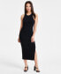 ფოტო #1 პროდუქტის Petite Sleeveless Bodycon Midi Dress, Created for Macy's