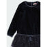 BOBOLI Velour With Fringes Dress