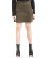 Фото #1 товара Max Studio Faux Suede Short Skirt Women's