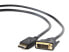 Кабель DisplayPort - DVI Gembird CC-DPM-DVIM-1M 1 м - мужской - мужской 1920 x 1080 пикселей - фото #1