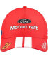 Men's Red Harrison Burton Ford Motorcraft Uniform Adjustable Hat