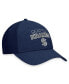 Фото #2 товара Men's Deep Sea Blue Seattle Kraken Authentic Pro Road Stack Logo Flex Hat