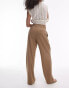 Topshop smart jogger in beige