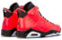 Фото #5 товара Jordan Air Jordan 6 Retro Infrared 23 拼色 中帮 篮球鞋 男女同款 红黑 2014年版 / Кроссовки Jordan Air Jordan 384664-623