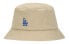 Фото #8 товара Шляпа рыбацкая MLB Лого NY Fisherman Hat, унисекс, черный/бежевый/белый.