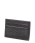 Фото #2 товара Кошелек для карт Versace Jeans Couture Range Metal Lettering из кожи мужской Черный Os