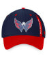 Фото #4 товара Men's Navy, Red Washington Capitals 2022 NHL Draft Authentic Pro Flex Hat