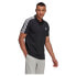 Фото #4 товара ADIDAS Aeroready Essentials Piqué Embroidered Small Logo 3-Stripes Short Sleeve Polo Shirt