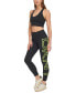 ფოტო #3 პროდუქტის Women's High-Waist Logo-Print 7/8 Leggings