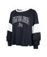 ფოტო #3 პროდუქტის Women's Navy Notre Dame Fighting Irish Upside Rhea Raglan Long Sleeve T-shirt