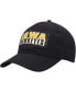 Фото #1 товара Men's Black Iowa Hawkeyes Positraction Snapback Hat