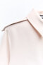 Фото #12 товара Платье миди с драпировкой на поясе ZARA