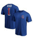 Фото #1 товара Men's Royal Chicago Cubs Number One Dad Team T-shirt