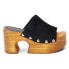 Фото #1 товара Matisse Knox Studded Platform Clogs Womens Black KNOX-017