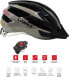 Livall Smart Kask MTB MT1 Neo Intercom/LED/SOS/BT r. 58-62cm szary