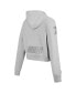 ფოტო #2 პროდუქტის Women's Heather Gray Phoenix Suns Triple Tonal Full-Zip Hoodie