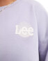 Фото #3 товара Lee Plus crewneck sweatshirt in lilac