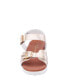 Little Girls Lacey Season Fastening Strap Sandals