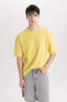 Erkek Sarı Tişört - C0151ax/kh486
