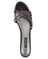 Фото #4 товара Women's Luxury Slip-On Strappy Embellished Flat Sandals