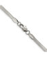 ფოტო #2 პროდუქტის Stainless Steel 3.4mm Herringbone Chain Necklace