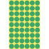 Фото #4 товара Avery Zweckform Avery Colour Coding Dots - Green - Green - Circle - Paper - 1.2 cm - 270 pc(s) - 54 pc(s)