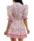 Фото #2 товара Платье B Darlin с воротником и расклешенной моделью, с принтом Весна