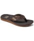 ფოტო #1 პროდუქტის Men's Santa Ana Padded & Waterproof Flip-Flop Sandal