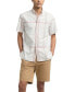 Men's Printed Short Sleeve Button-Down Shirt