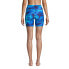 Women's High Waisted 6" Bike Swim Shorts with UPF 50 Sun Protection