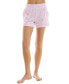 ფოტო #1 პროდუქტის Women's Printed Sleep Shorts