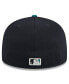 Фото #3 товара Men's Cream Seattle Mariners 2024 Batting Practice 59FIFTY Fitted Hat