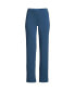 ფოტო #1 პროდუქტის Petite Starfish Mid Rise Straight Leg Elastic Waist Pull On Pants