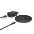 Hama QI-FC15 Metal - Indoor - AC - Wireless charging - 1 m - Black