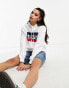 Фото #1 товара Levi's sporty logo hoodie in white