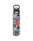 Фото #1 товара x Tervis Tumbler Illinois Fighting Illini 24 Oz Wide Mouth Bottle with Deluxe Lid