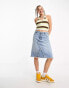 COLLUSION stripe halterneck vest top in multi