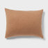 King Modern Jersey Comforter and Sham Set Light Brown - Threshold