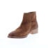 Фото #4 товара Diba True Casp Ian 69511 Womens Brown Suede Slip On Ankle & Booties Boots