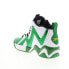 Фото #12 товара Reebok Hurrikaze II Mens Green Leather Lace Up Athletic Basketball Shoes