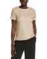 Фото #1 товара Anne Klein Sequin Mesh T-Shirt Women's