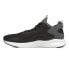 Фото #3 товара Puma Softride Rift Tech Ripstop Lace Up Mens Black Sneakers Casual Shoes 194381