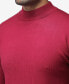 Фото #4 товара Men's Basice Mock Neck Midweight Pullover Sweater