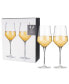 Raye Angled Crystal Chardonnay Wine Glasses, Set of 2, 13 Oz
